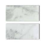 Special Cut | 9x18 Bianco Venatino Marble Polished Tile Special Cut | 9x18 Bianco Venatino Marble Polished Tile - American Tile Depot