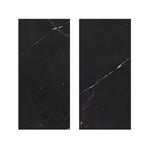 Special Cut | 9x18 Black Marquina Marble Polished Tile Special Cut | 9x18 Black Marquina Marble Polished Tile - American Tile Depot