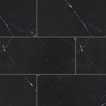 Special Cut | 9x18 Black Marquina Marble Polished Tile Special Cut | 9x18 Black Marquina Marble Polished Tile - American Tile Depot