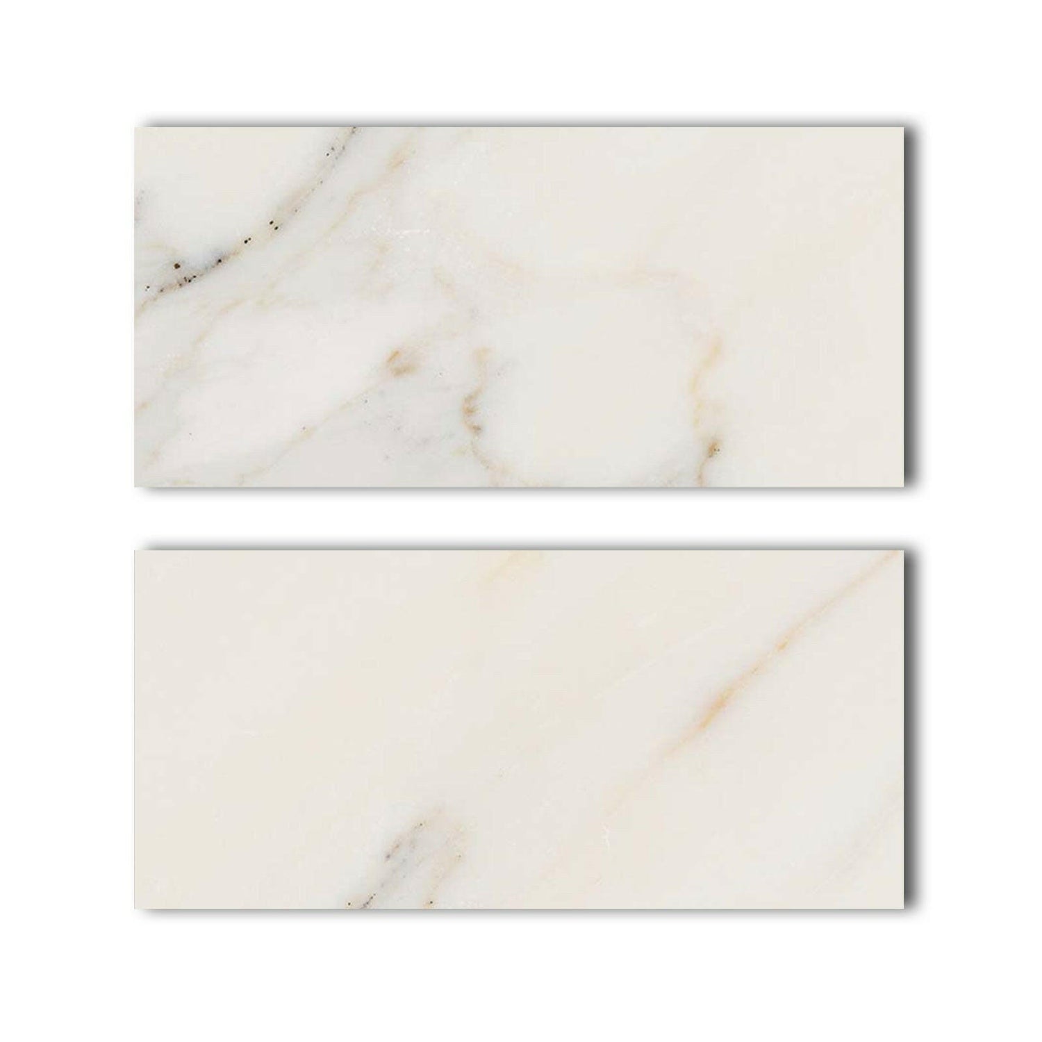 Special Cut | 9x18 Calacatta Gold Marble Honed Tile Special Cut | 9x18 Calacatta Gold Marble Honed Tile - American Tile Depot