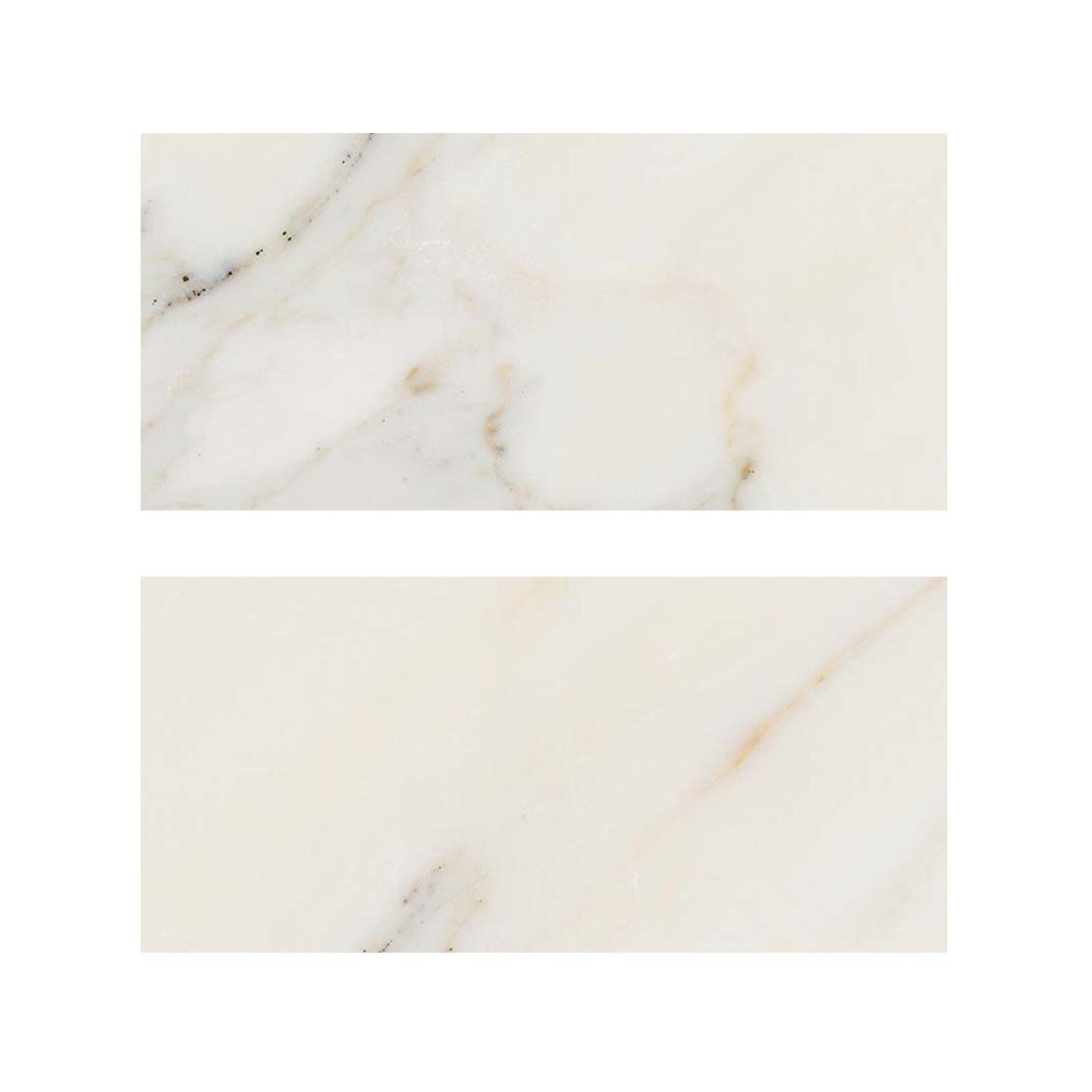 Special Cut | 9x18 Calacatta Gold Marble Polished Tile Special Cut | 9x18 Calacatta Gold Marble Polished Tile - American Tile Depot