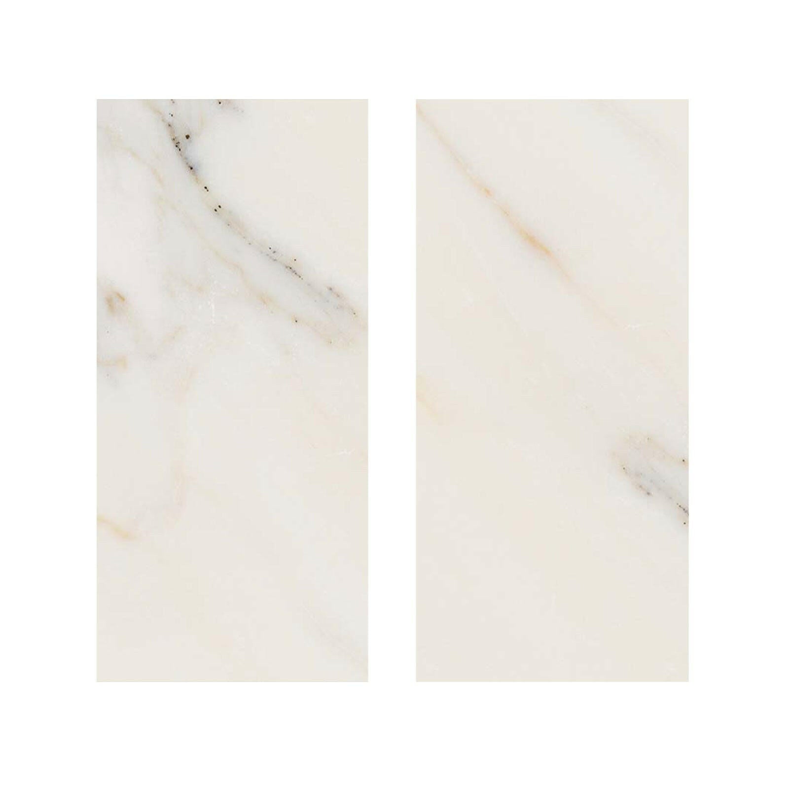 Special Cut | 9x18 Calacatta Gold Marble Polished Tile Special Cut | 9x18 Calacatta Gold Marble Polished Tile - American Tile Depot