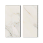Special Cut | 9x18 Calacatta Gold Marble Polished Tile Special Cut | 9x18 Calacatta Gold Marble Polished Tile - American Tile Depot