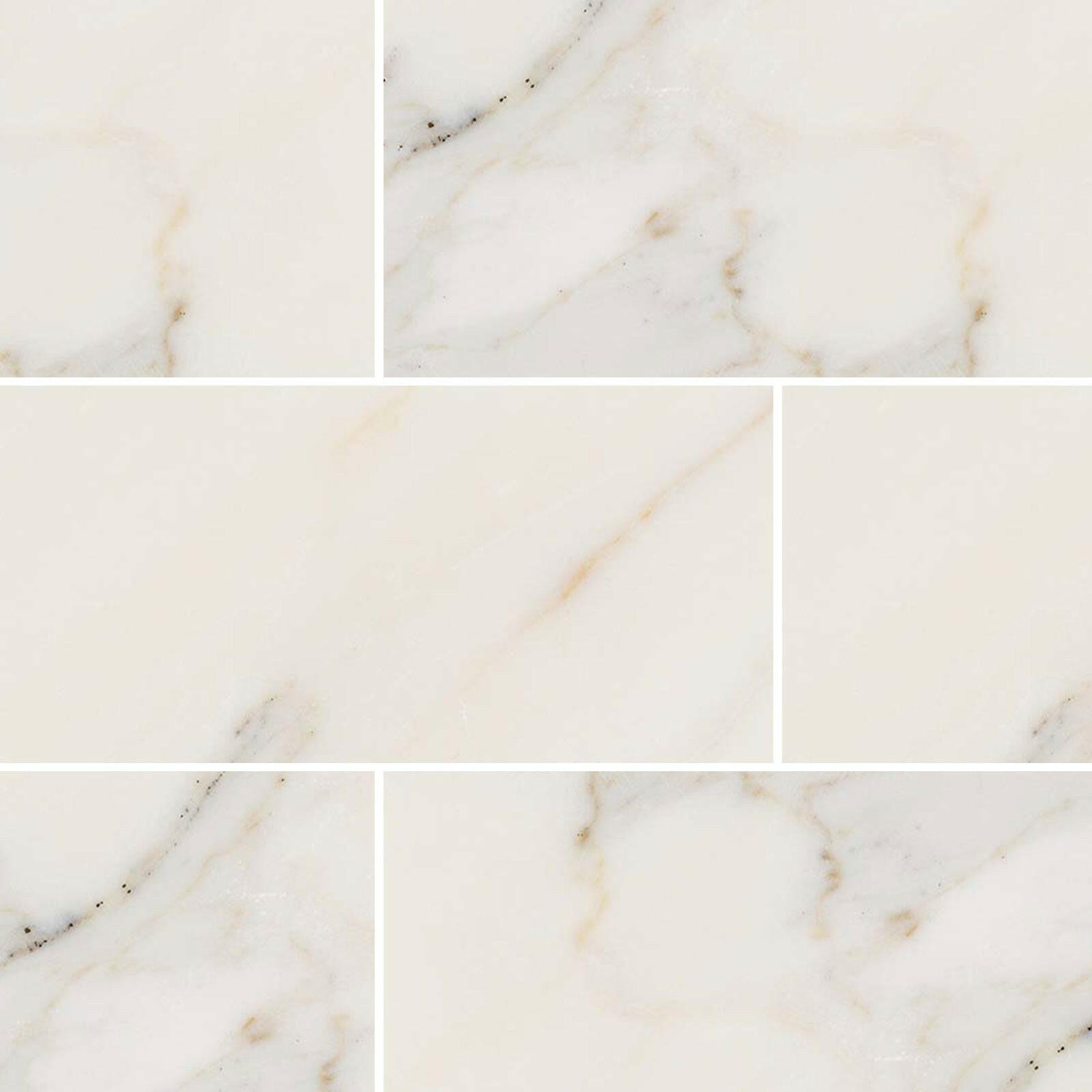 Special Cut | 9x18 Calacatta Gold Marble Polished Tile Special Cut | 9x18 Calacatta Gold Marble Polished Tile - American Tile Depot