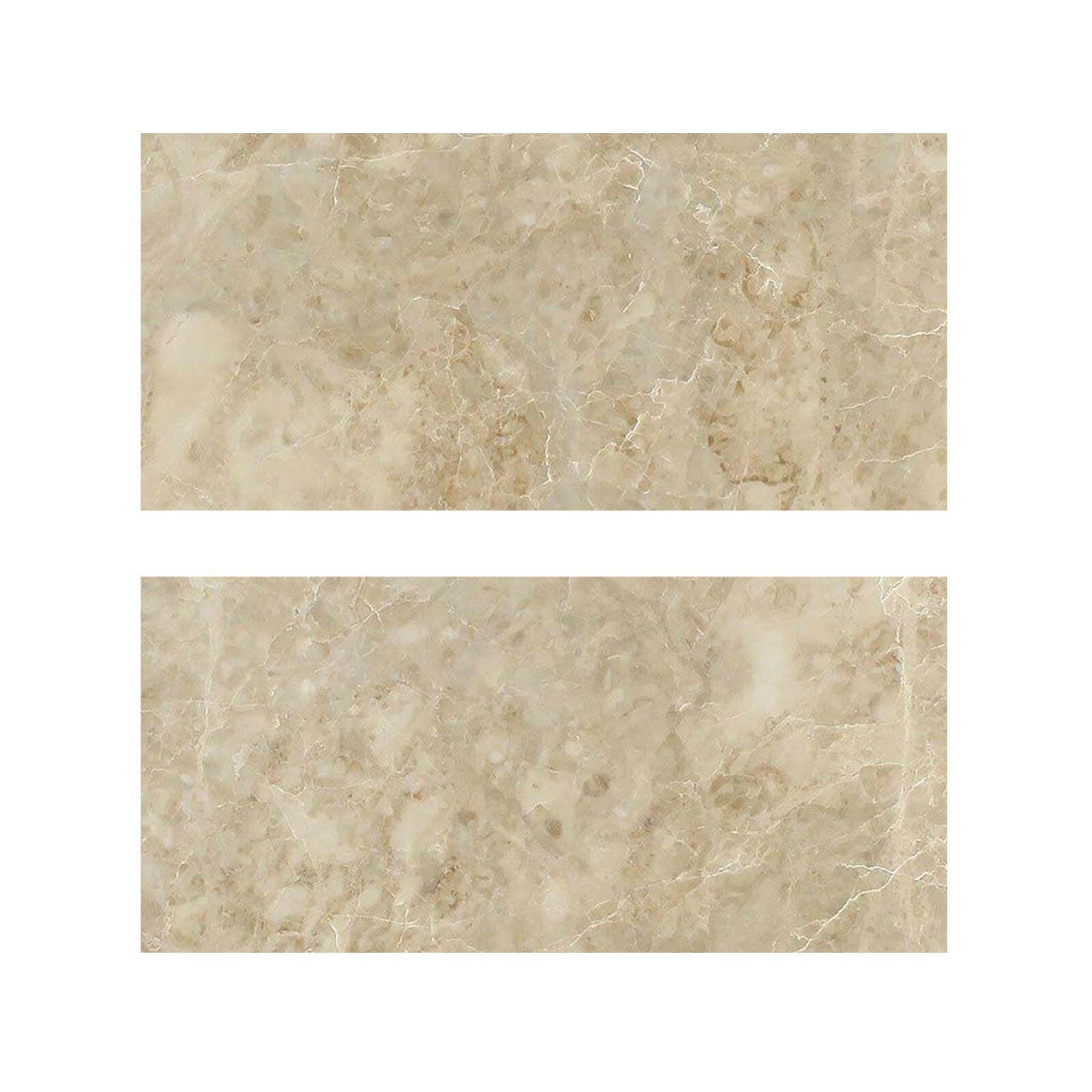 Special Cut | 9x18 Cappuccino Marble Polished Tile Special Cut | 9x18 Cappuccino Marble Polished Tile - American Tile Depot