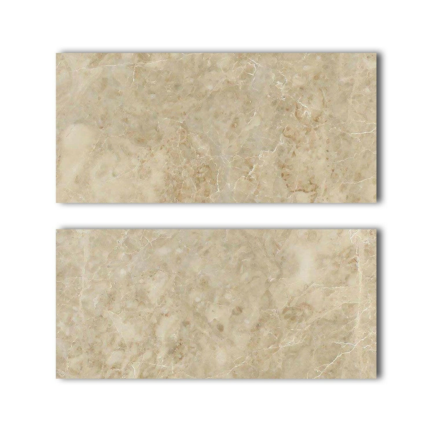 Special Cut | 9x18 Cappuccino Marble Polished Tile Special Cut | 9x18 Cappuccino Marble Polished Tile - American Tile Depot