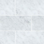 Special Cut | 9x18 Carrara White Marble Polished Tile Special Cut | 9x18 Carrara White Marble Polished Tile - American Tile Depot