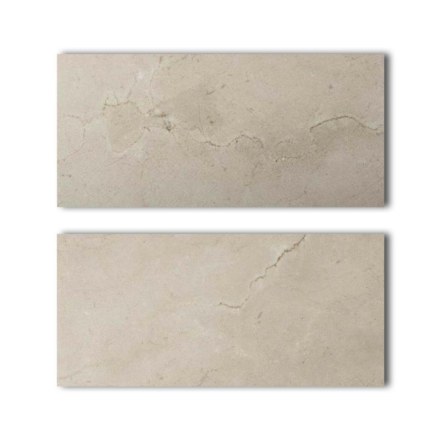 Special Cut | 9x18 Crema Marfil Marble Honed Tile Special Cut | 9x18 Crema Marfil Marble Honed Tile - American Tile Depot