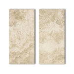 Special Cut | 9x18 Durango Cream Travertine Filled & Honed Tile Special Cut | 9x18 Durango Cream Travertine Filled & Honed Tile - American Tile Depot