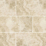 Special Cut | 9x18 Durango Cream Travertine Filled & Honed Tile Special Cut | 9x18 Durango Cream Travertine Filled & Honed Tile - American Tile Depot