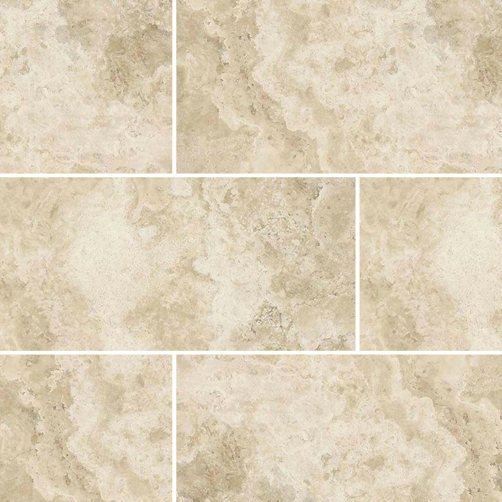 Special Cut | 9x18 Durango Cream Travertine Filled & Honed Tile Special Cut | 9x18 Durango Cream Travertine Filled & Honed Tile - American Tile Depot