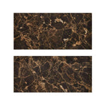 Special Cut | 9x18 Emperador Dark Marble Polished Tile - American Tile Depot