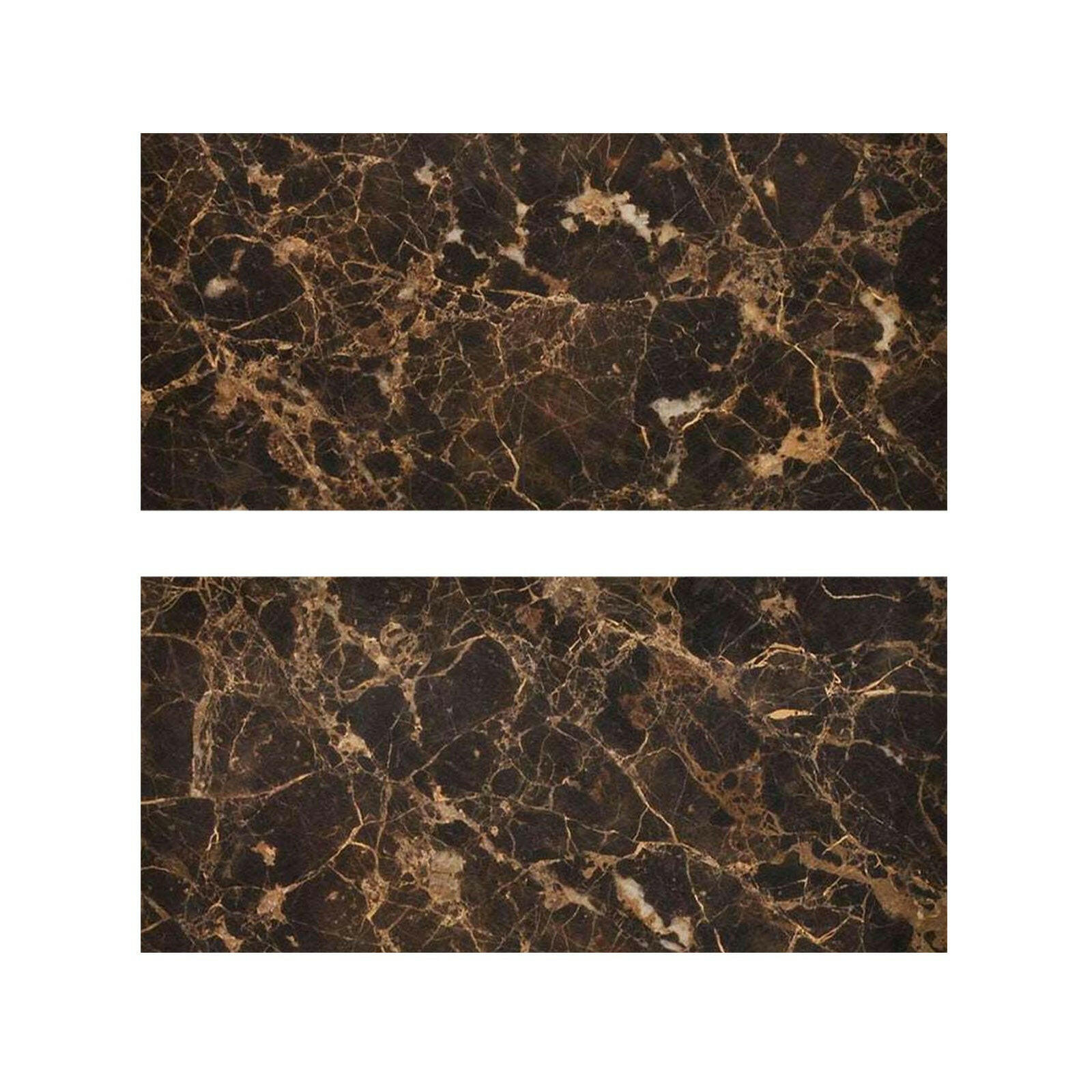 Special Cut | 9x18 Emperador Dark Marble Polished Tile - American Tile Depot