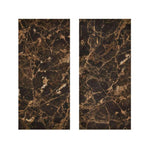 Special Cut | 9x18 Emperador Dark Marble Polished Tile - American Tile Depot