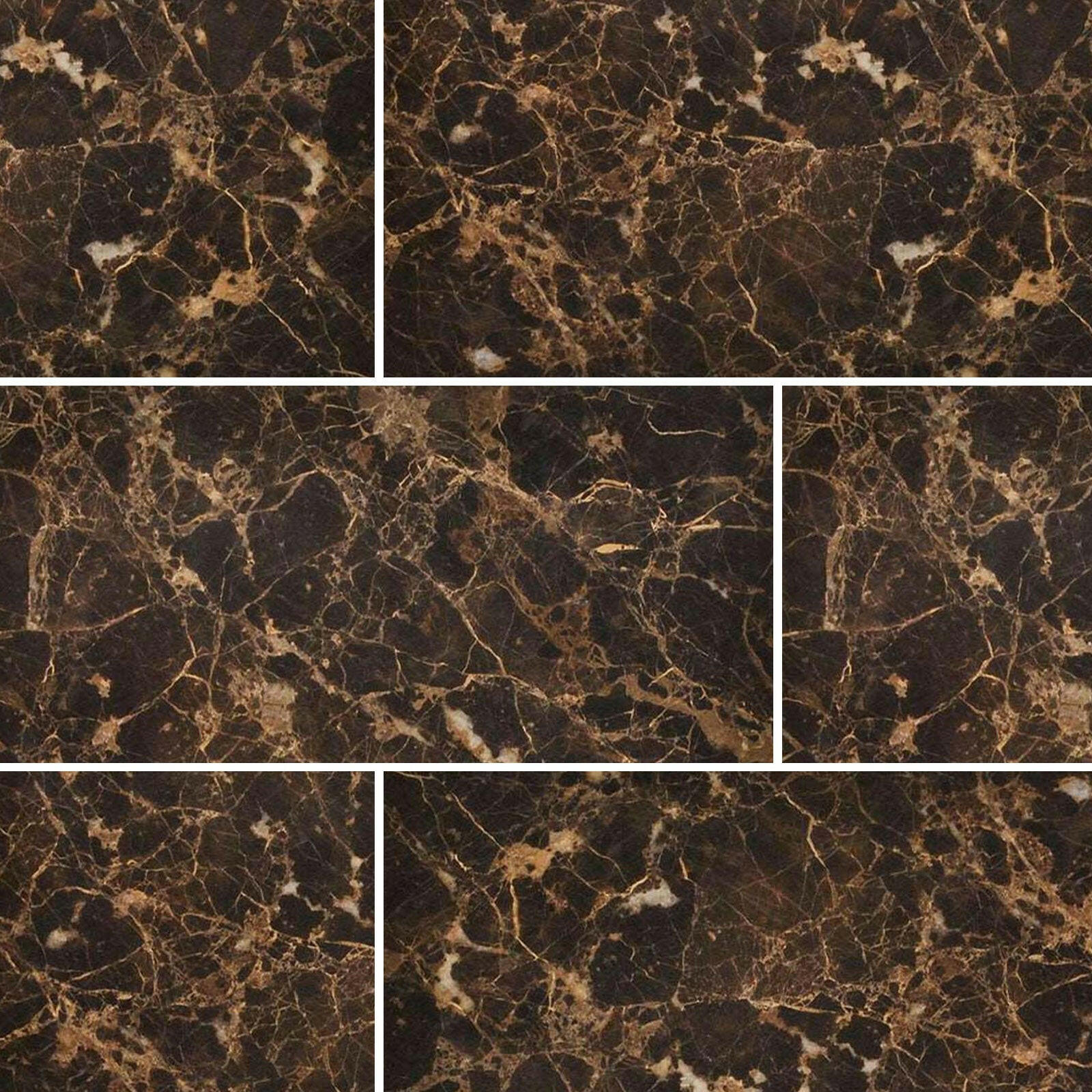 Special Cut | 9x18 Emperador Dark Marble Polished Tile - American Tile Depot