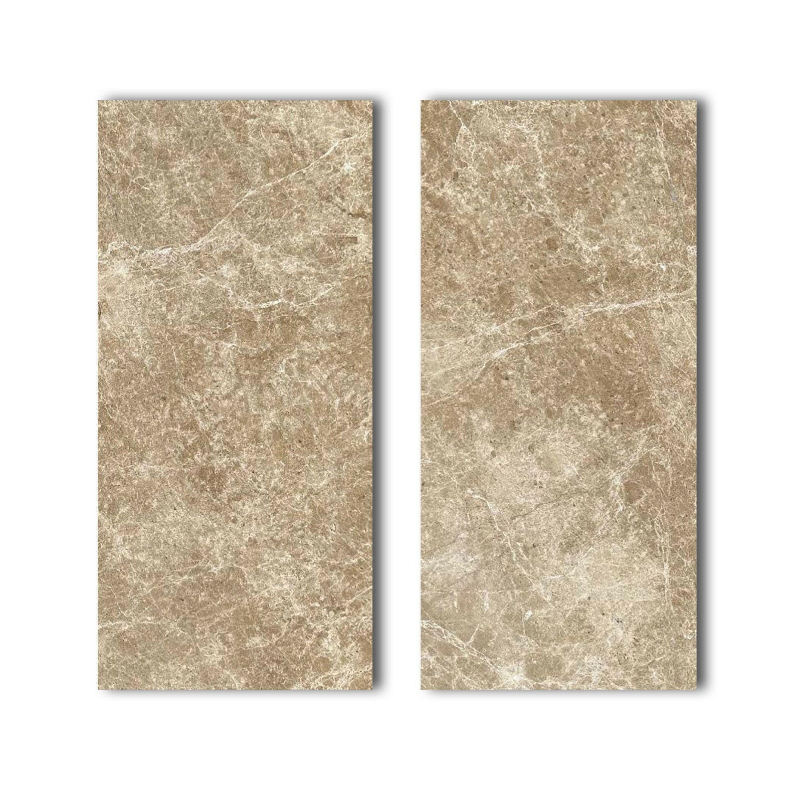 Special Cut | 9x18 Emperador Light Marble Polished Tile Special Cut | 9x18 Emperador Light Marble Polished Tile - American Tile Depot