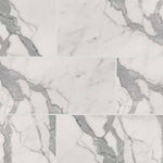 Special Cut | 9x18 Italian Statuary White Marble Honed Tile Special Cut | 9x18 Italian Statuary White Marble Honed Tile - American Tile Depot