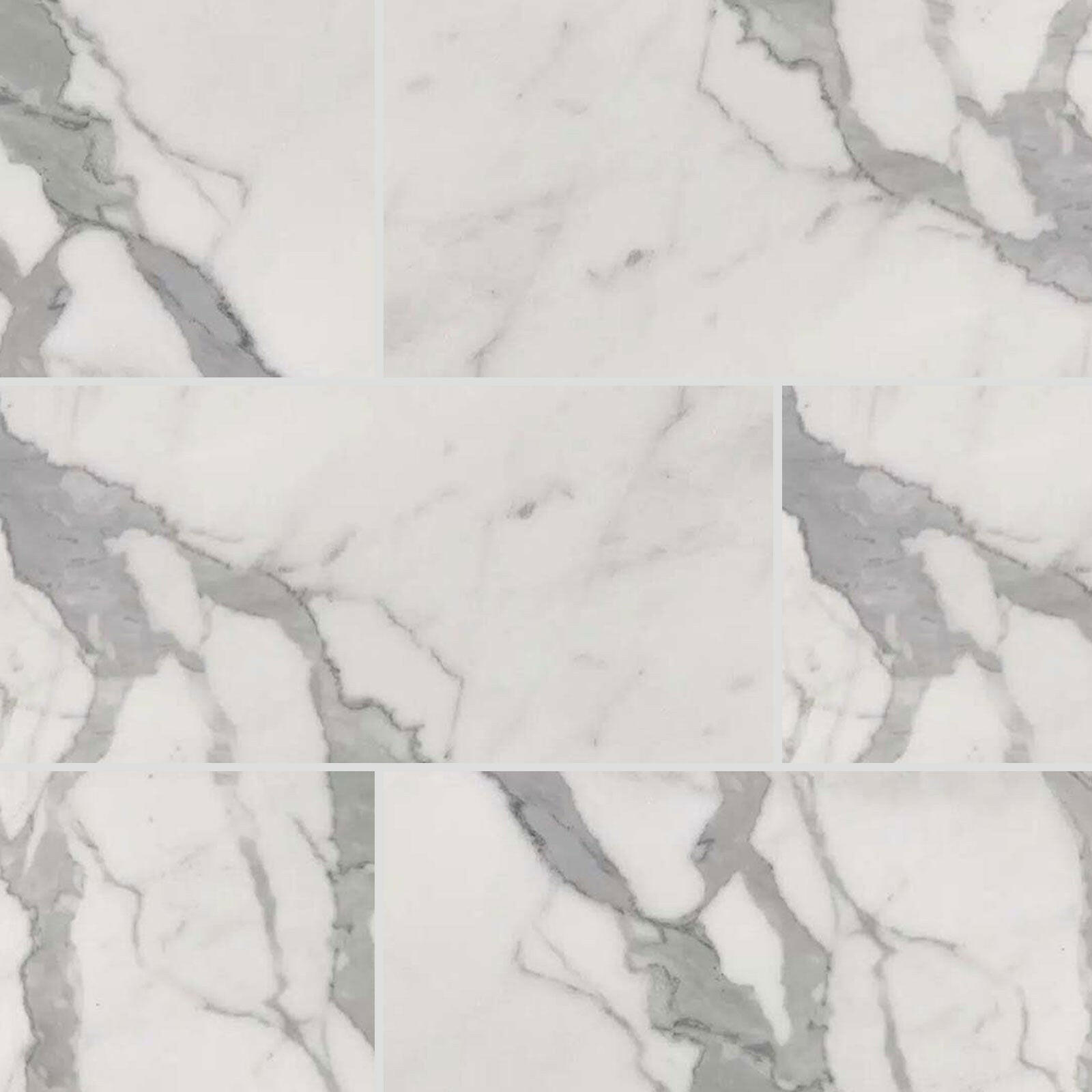 Special Cut | 9x18 Italian Statuary White Marble Polished Tile Special Cut | 9x18 Italian Statuary White Marble Polished Tile - American Tile Depot