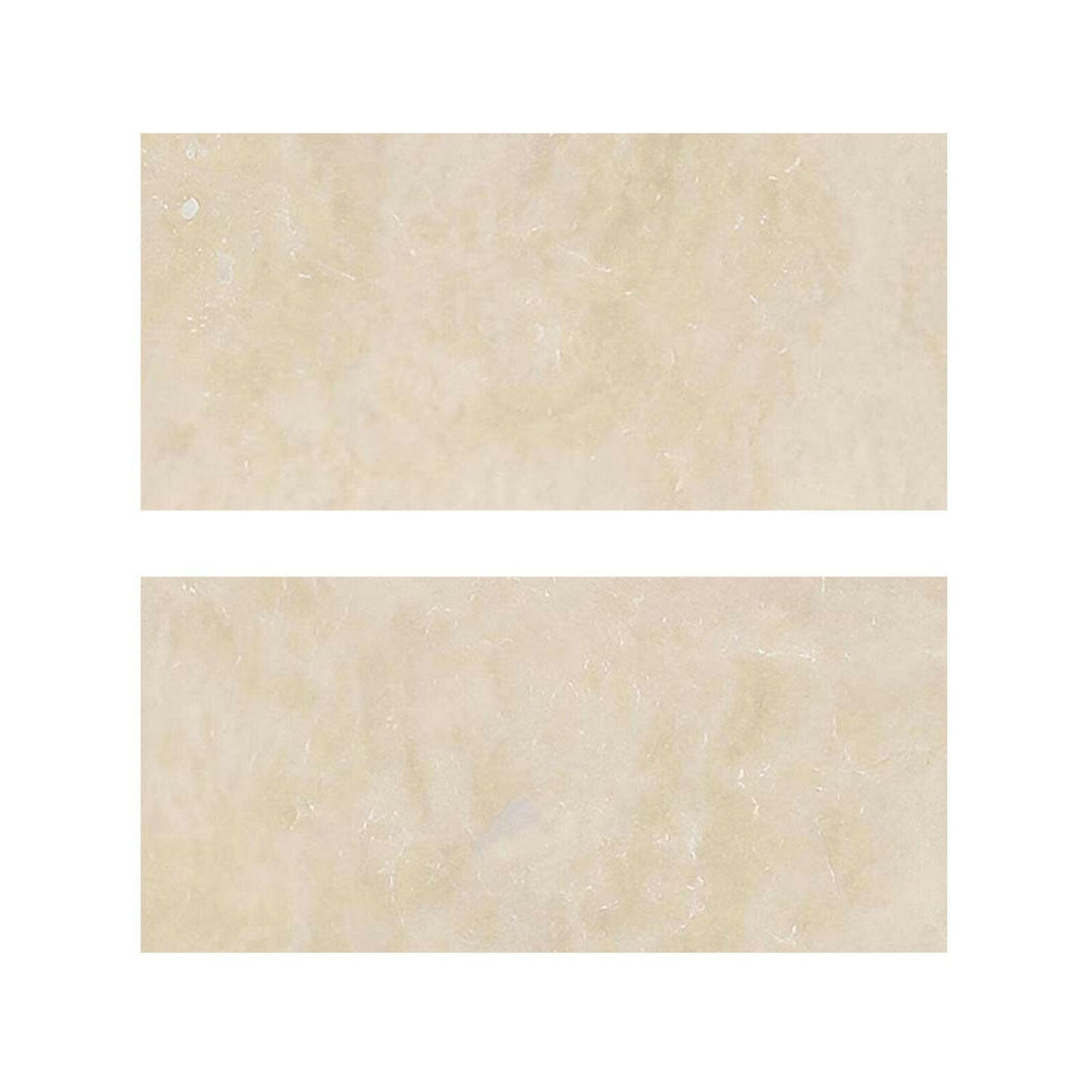 Special Cut | 9x18 Ivory Travertine Filled & Honed Tile Special Cut | 9x18 Ivory Travertine Filled & Honed Tile - American Tile Depot
