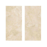 Special Cut | 9x18 Ivory Travertine Filled & Polished Tile Special Cut | 9x18 Ivory Travertine Filled & Polished Tile - American Tile Depot