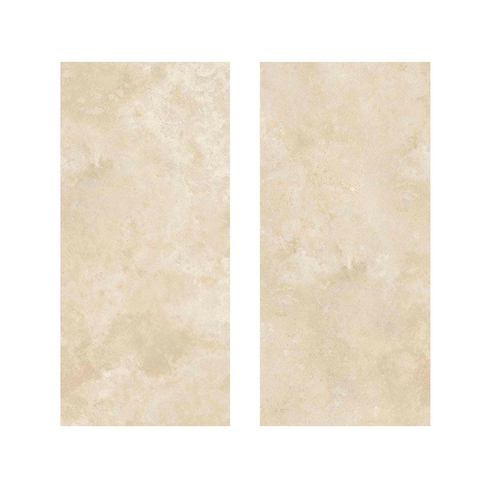 Special Cut | 9x18 Ivory Travertine Filled & Polished Tile Special Cut | 9x18 Ivory Travertine Filled & Polished Tile - American Tile Depot