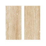Special Cut | 9x18 Ivory Travertine Vein Cut Filled & Honed Tile Special Cut | 9x18 Ivory Travertine Vein Cut Filled & Honed Tile - American Tile Depot