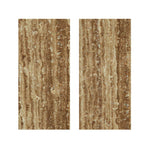 Special Cut | 9x18 Noce Exotic Travertine (Vein-Cut) Filled & Honed Tile Special Cut | 9x18 Noce Exotic Travertine (Vein-Cut) Filled & Honed Tile - American Tile Depot