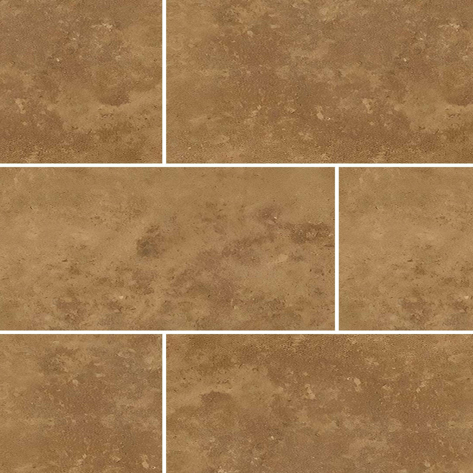 Special Cut | 9x18 Noce Travertine Filled & Honed Tile Special Cut | 9x18 Noce Travertine Filled & Honed Tile - American Tile Depot