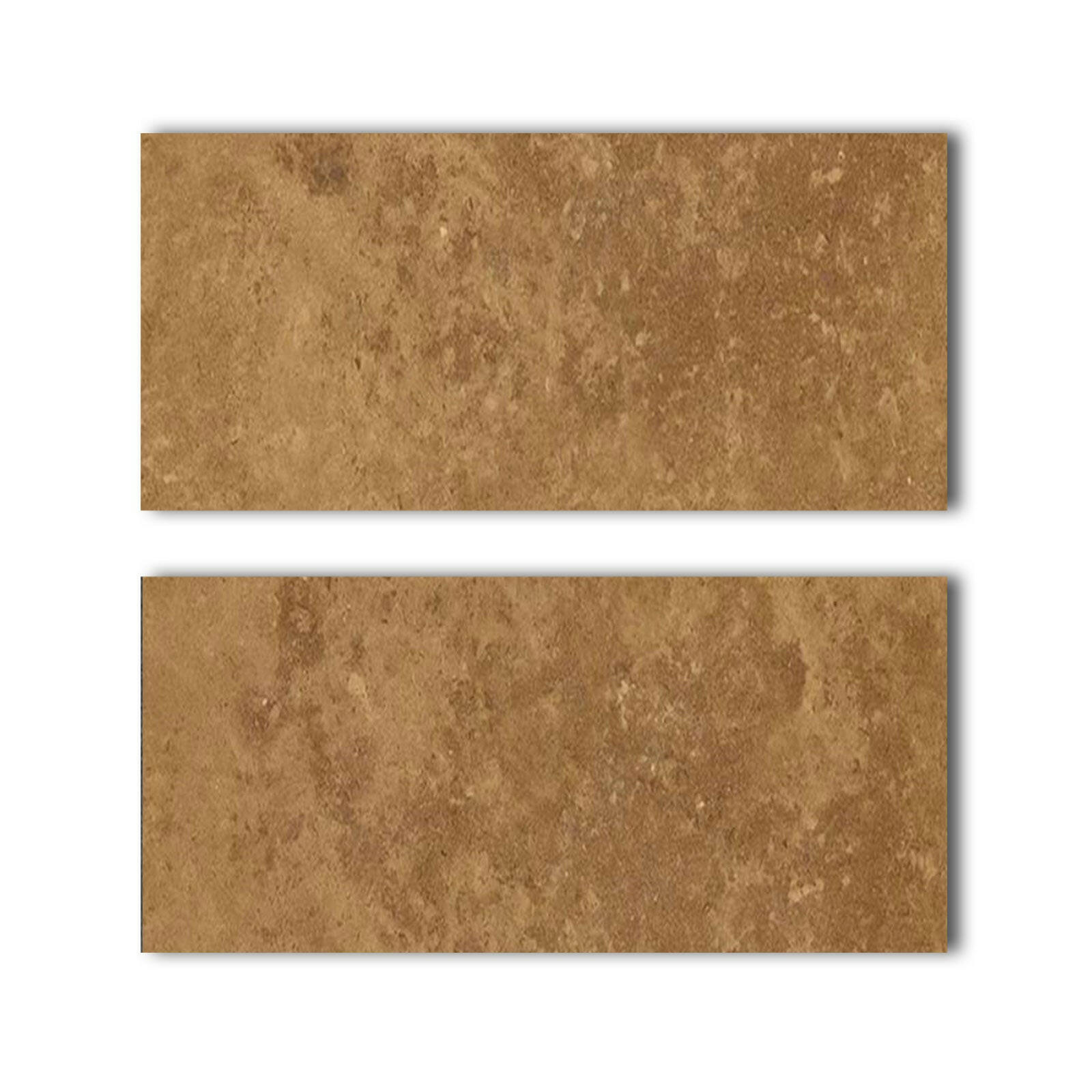 Special Cut | 9x18 Noce Travertine Filled & Polished Tile Special Cut | 9x18 Noce Travertine Filled & Polished Tile - American Tile Depot