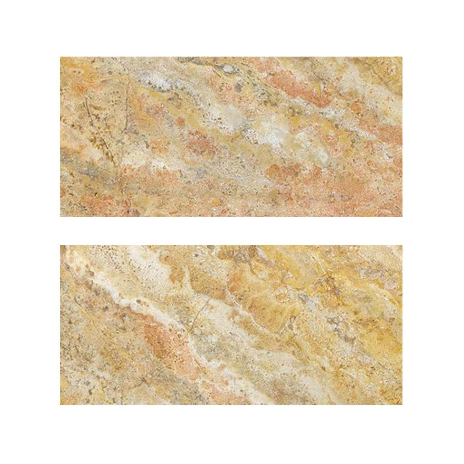 Special Cut | 9x18 Scabos Travertine Filled & Honed Tile Special Cut | 9x18 Scabos Travertine Filled & Honed Tile - American Tile Depot