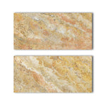 Special Cut | 9x18 Scabos Travertine Filled & Honed Tile Special Cut | 9x18 Scabos Travertine Filled & Honed Tile - American Tile Depot