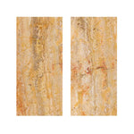 Special Cut | 9x18 Scabos Travertine Filled & Polished Tile Special Cut | 9x18 Scabos Travertine Filled & Polished Tile - American Tile Depot
