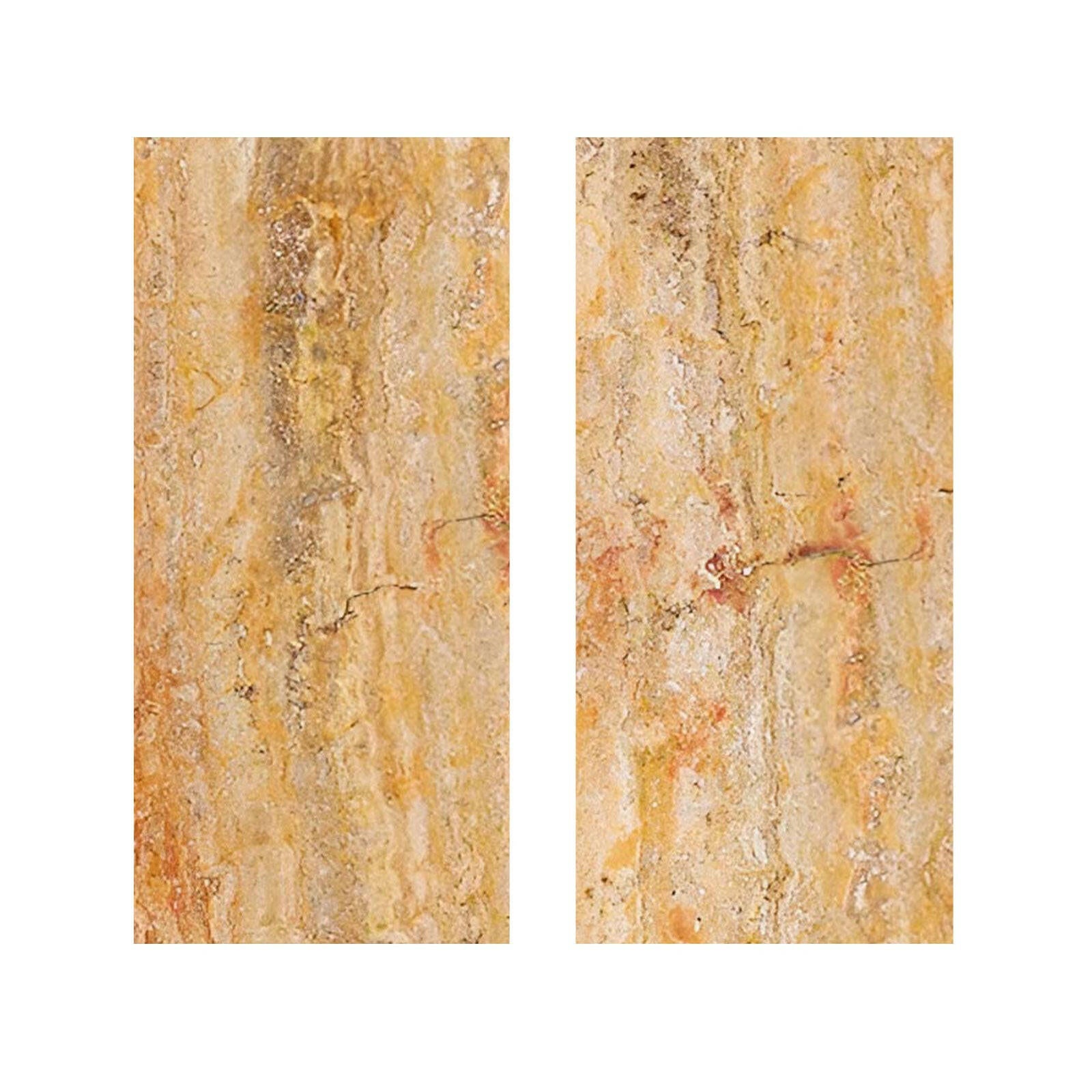 Special Cut | 9x18 Scabos Travertine Filled & Polished Tile Special Cut | 9x18 Scabos Travertine Filled & Polished Tile - American Tile Depot