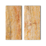 Special Cut | 9x18 Scabos Travertine Filled & Polished Tile Special Cut | 9x18 Scabos Travertine Filled & Polished Tile - American Tile Depot