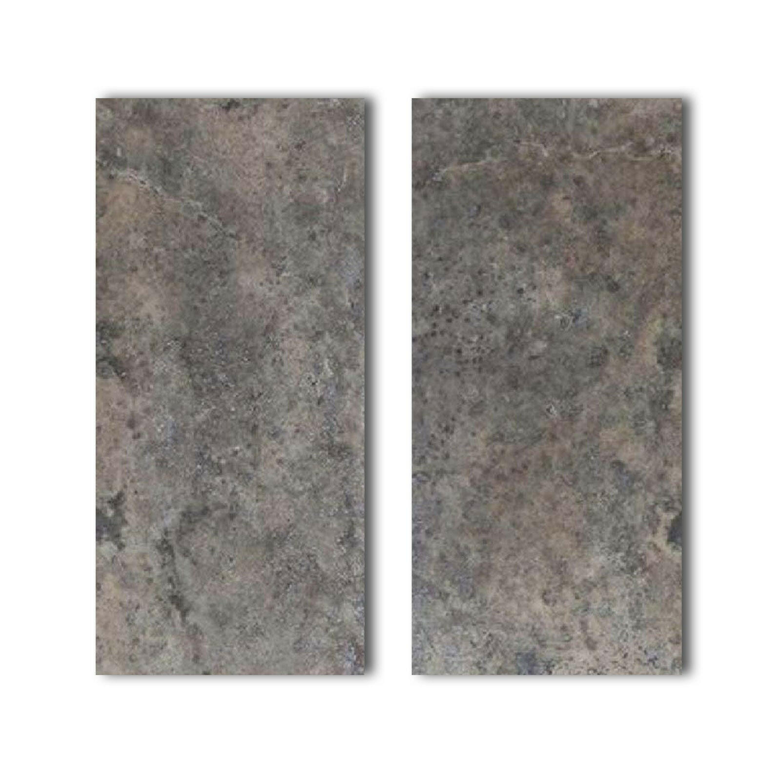 Special Cut | 9x18 Silver Travertine Filled & Honed Tile Special Cut | 9x18 Silver Travertine Filled & Honed Tile - American Tile Depot
