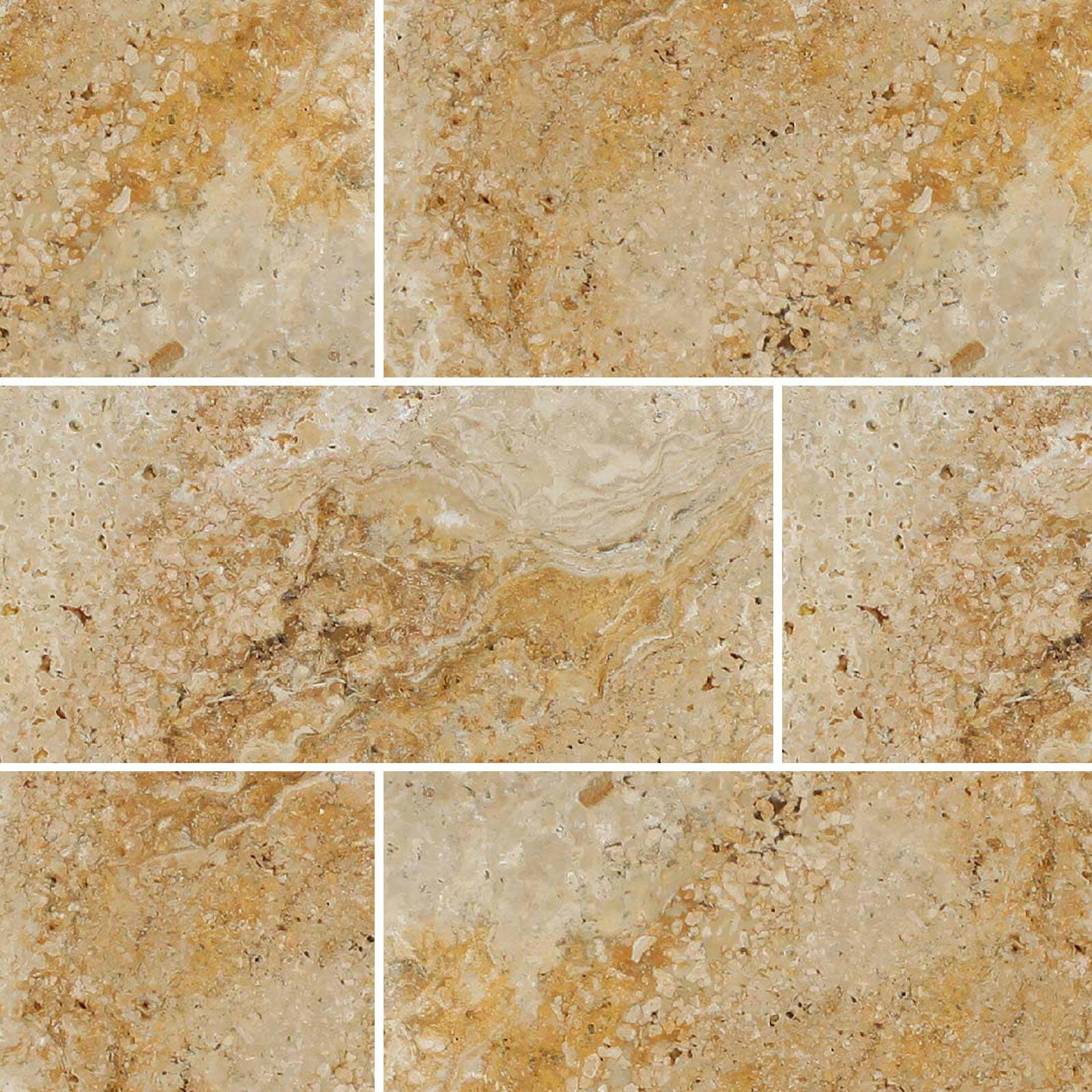 Special Cut | 9x18 Valencia Travertine Filled & Honed Tile Special Cut | 9x18 Valencia Travertine Filled & Honed Tile - American Tile Depot