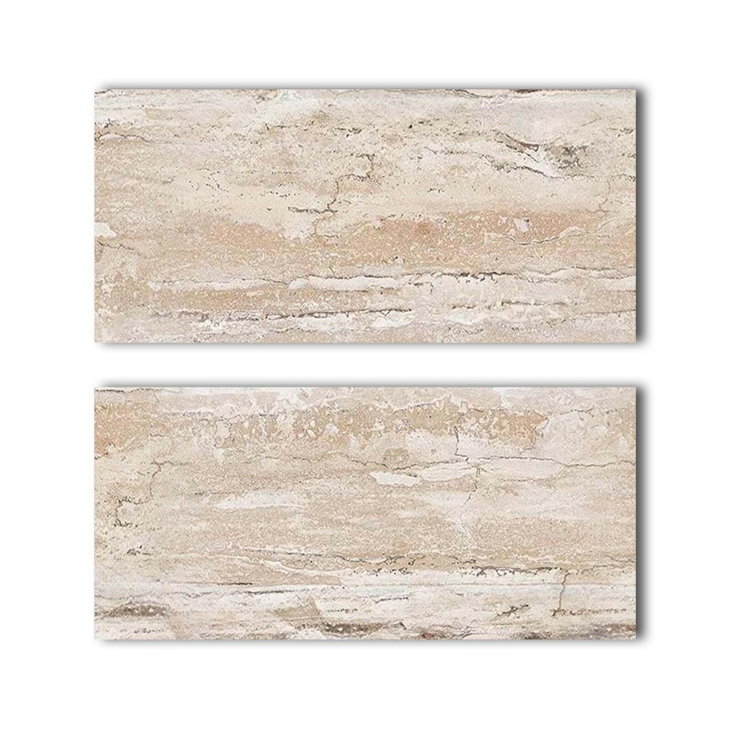 Special Cut | 9x18 Valerenga Travertine Filled & Honed Tile Special Cut | 9x18 Valerenga Travertine Filled & Honed Tile - American Tile Depot