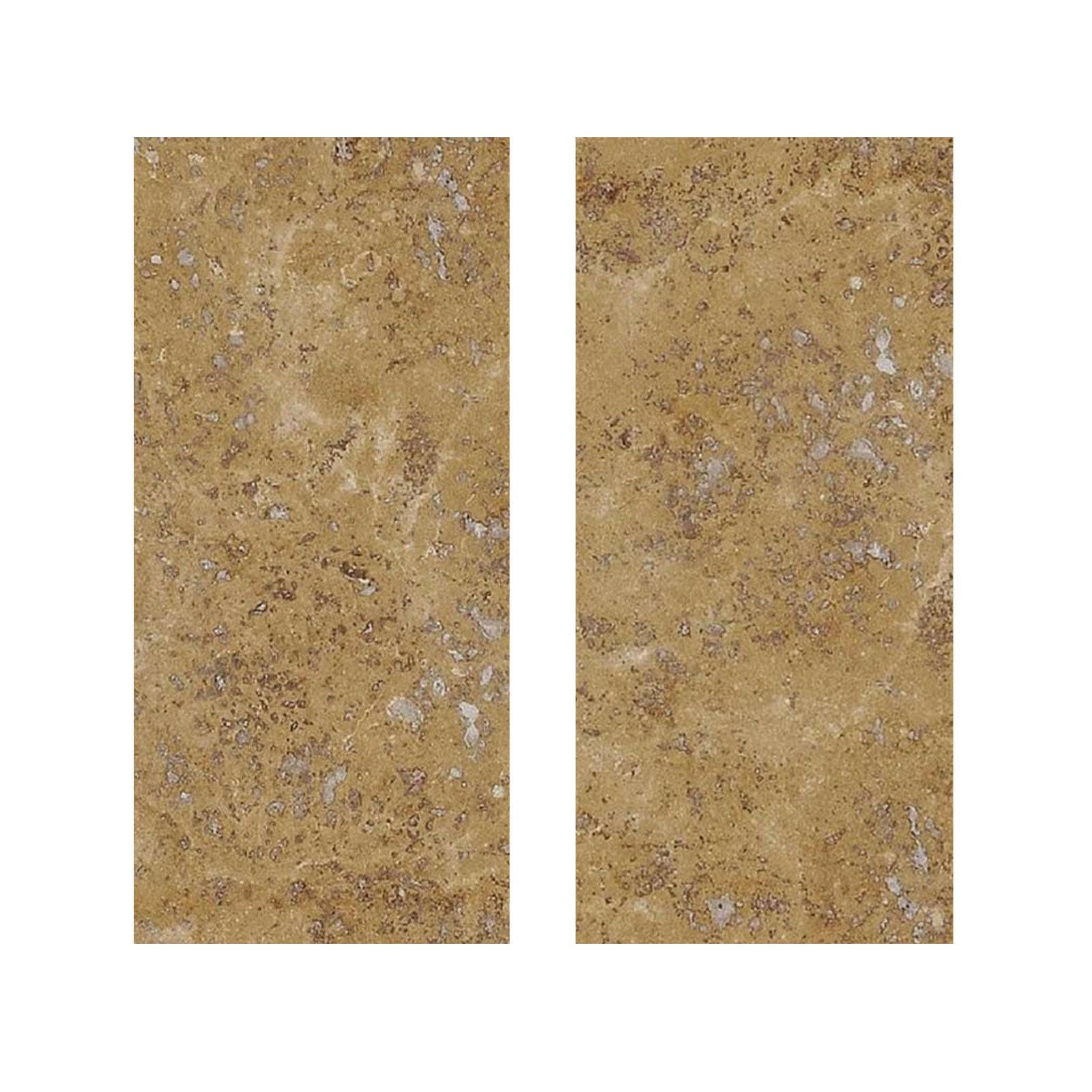 Special Cut | 9x18 Walnut Travertine Filled & Honed Tile Special Cut | 9x18 Walnut Travertine Filled & Honed Tile - American Tile Depot