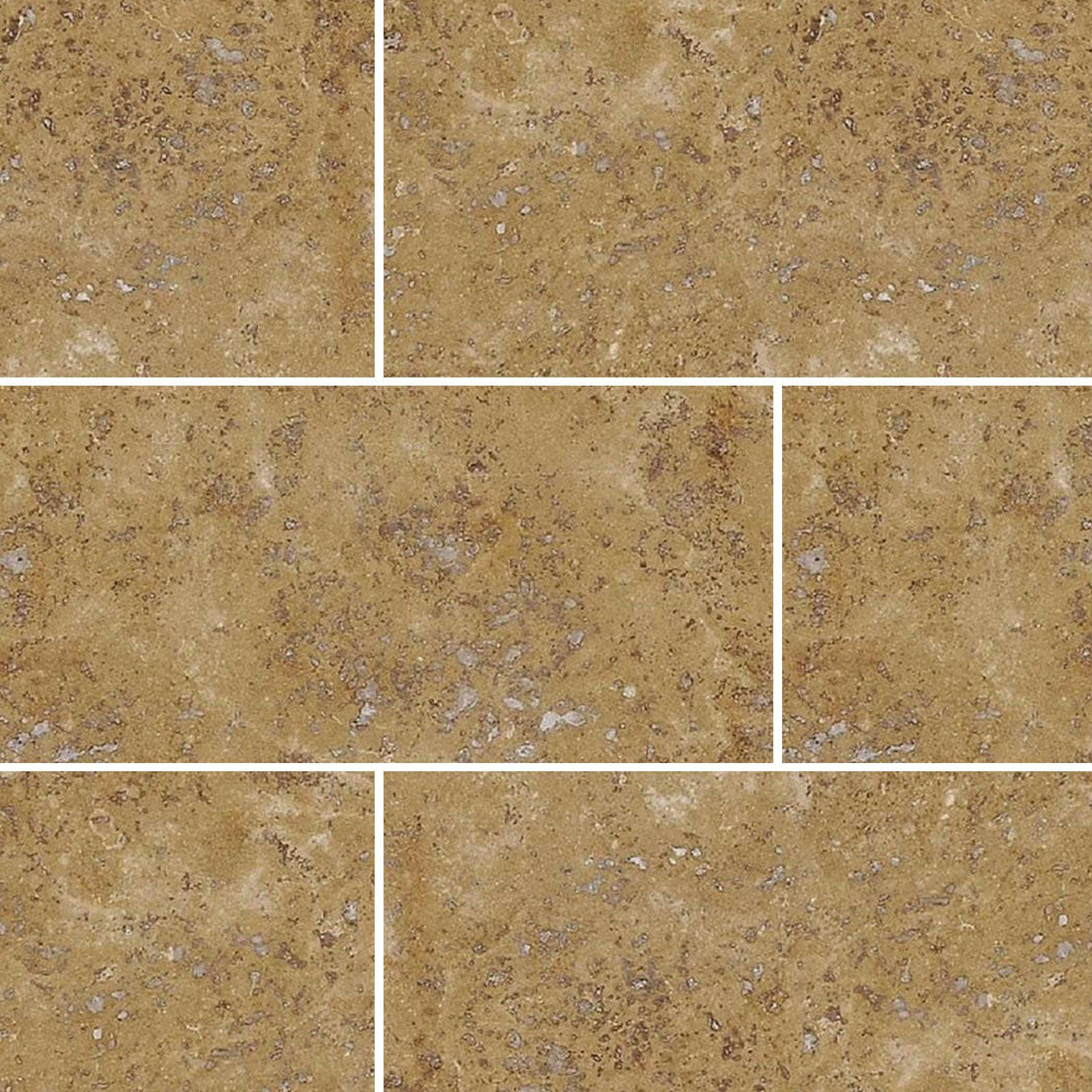 Special Cut | 9x18 Walnut Travertine Filled & Honed Tile Special Cut | 9x18 Walnut Travertine Filled & Honed Tile - American Tile Depot