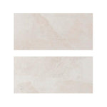 Special Cut | 9x18 White Pearl / Botticino Marble Honed Tile Special Cut | 9x18 White Pearl / Botticino Marble Honed Tile - American Tile Depot