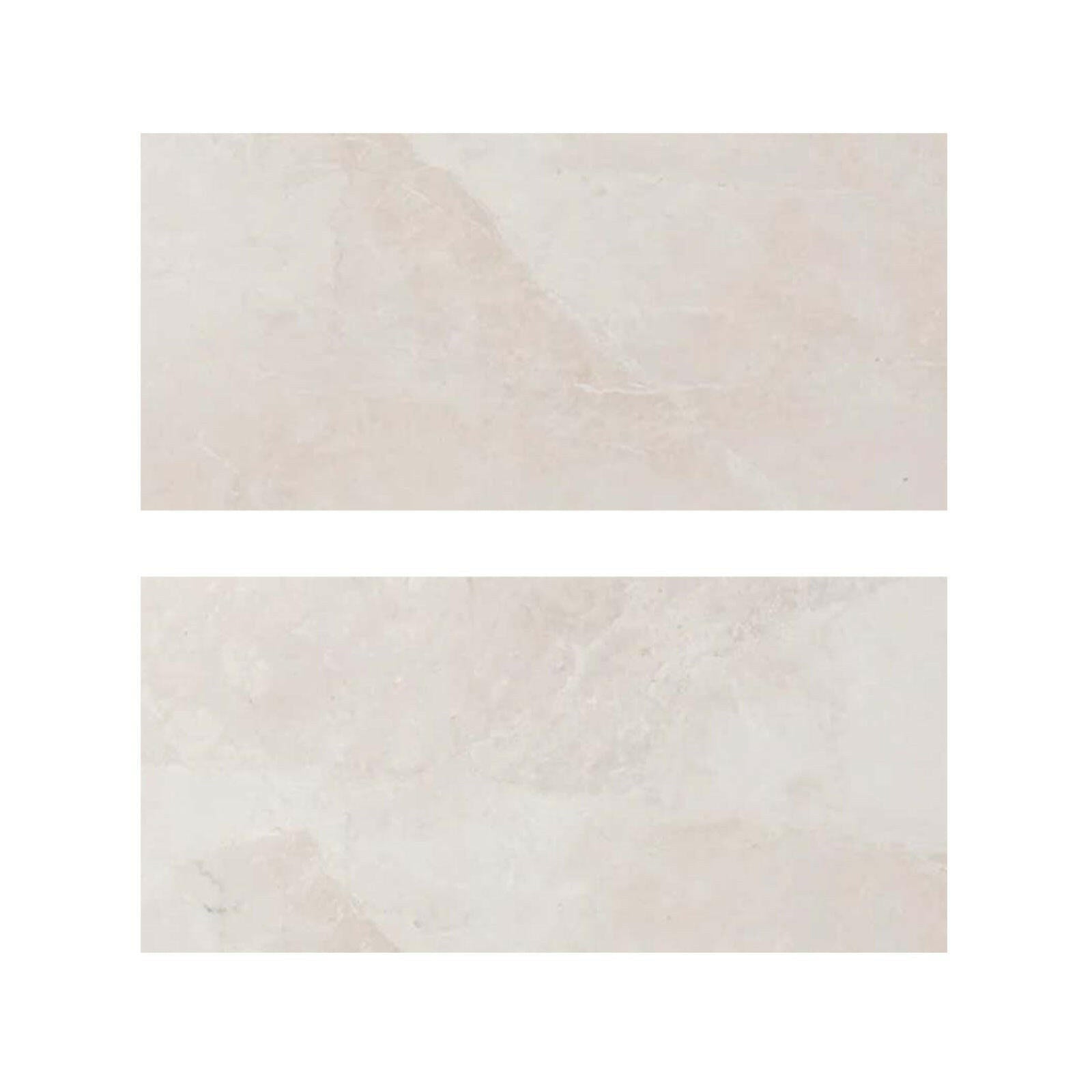 Special Cut | 9x18 White Pearl / Botticino Marble Honed Tile Special Cut | 9x18 White Pearl / Botticino Marble Honed Tile - American Tile Depot