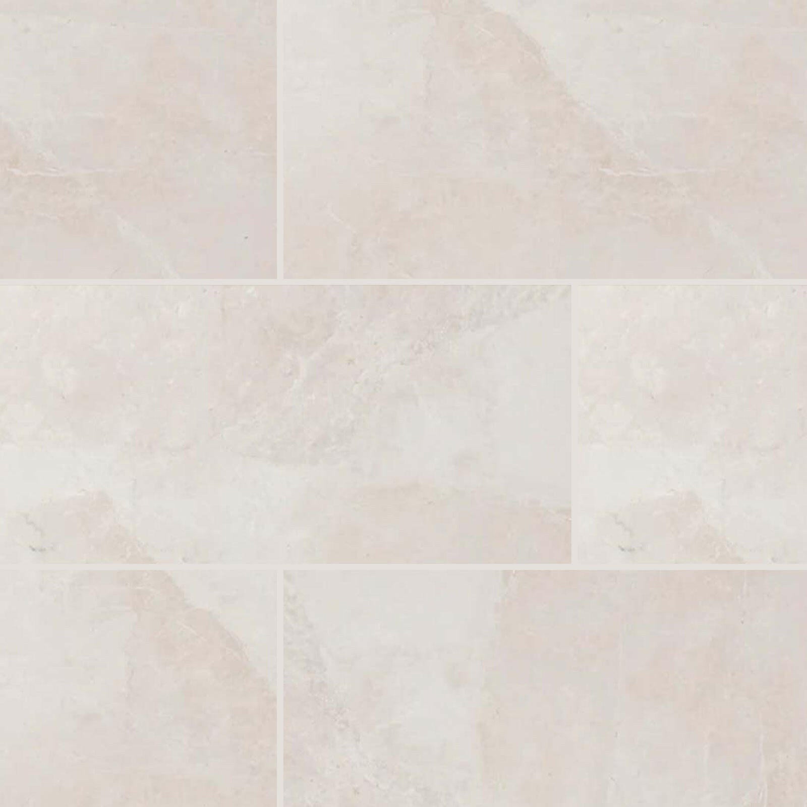 Special Cut | 9x18 White Pearl / Botticino Marble Honed Tile Special Cut | 9x18 White Pearl / Botticino Marble Honed Tile - American Tile Depot