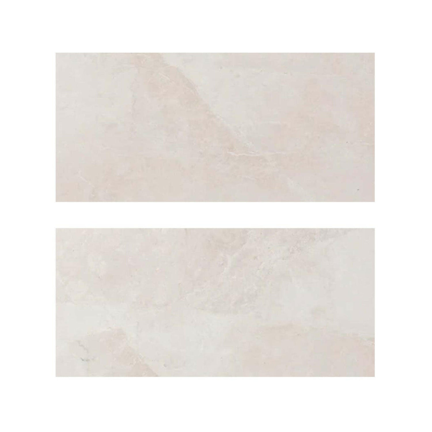 Special Cut | 9x18 White Pearl / Botticino Marble Polished Tile Special Cut | 9x18 White Pearl / Botticino Marble Polished Tile - American Tile Depot
