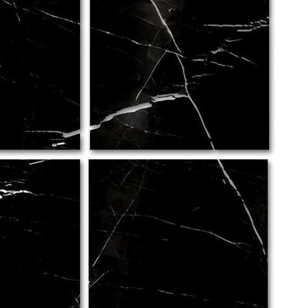 Special Cut | 9x9 Black Marquina Marble Honed Tile Special Cut | 9x9 Black Marquina Marble Honed Tile - American Tile Depot