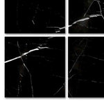 Special Cut | 9x9 Black Marquina Marble Honed Tile Special Cut | 9x9 Black Marquina Marble Honed Tile - American Tile Depot