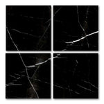 Special Cut | 9x9 Black Marquina Marble Polished Tile Special Cut | 9x9 Black Marquina Marble Polished Tile - American Tile Depot