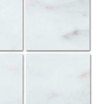 Special Cut | 9x9 Oriental White / Asian Statuary Marble Polished Tile Special Cut | 9x9 Oriental White / Asian Statuary Marble Polished Tile - American Tile Depot