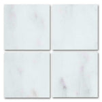 Special Cut | 9x9 Oriental White / Asian Statuary Marble Polished Tile Special Cut | 9x9 Oriental White / Asian Statuary Marble Polished Tile - American Tile Depot