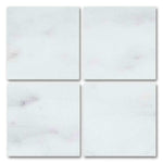 Special Cut | 9x9 Oriental White / Asian Statuary Marble Polished Tile Special Cut | 9x9 Oriental White / Asian Statuary Marble Polished Tile - American Tile Depot