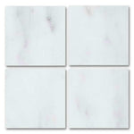 Special Cut | 9x9 Oriental White / Asian Statuary Marble Polished Tile Special Cut | 9x9 Oriental White / Asian Statuary Marble Polished Tile - American Tile Depot
